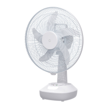 Rechargeable 14 Inch Solar Table Desk Fan with Light