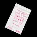 핑크 로고 사용자 지정 인쇄 된 폴로 메일러 가방