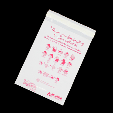 Pink Logo Custom Printed Poly Mailer Bag