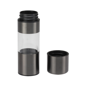 Black color spices shaker