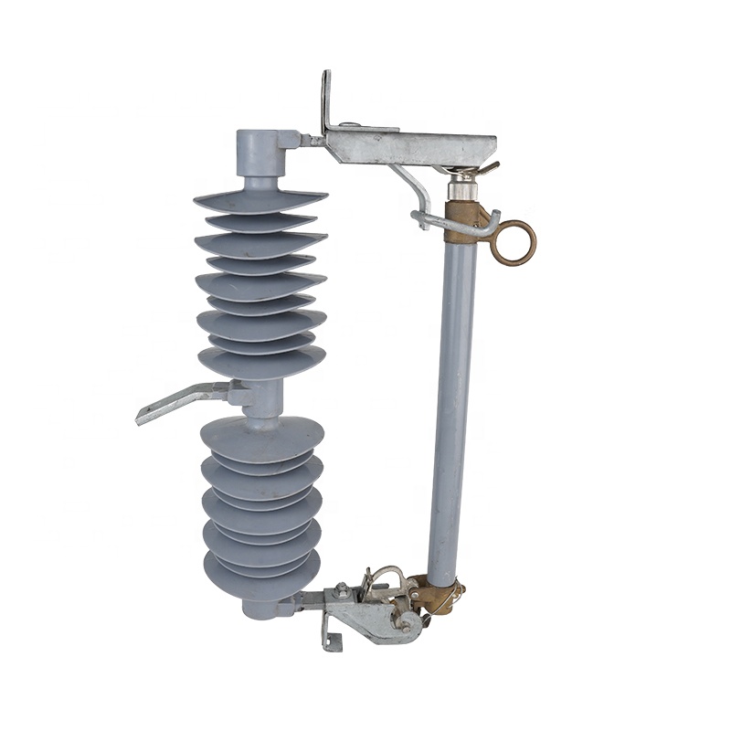 Thunder Arrester 11-33KV Distribution Line Protection Ceramic Drop cut out Electrical thermal Fuse Cutout Holder Link