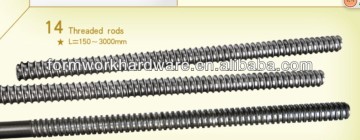 Concrete tie rod formwork thread rod