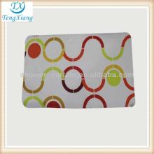 curved rubber loofah padded bath mat