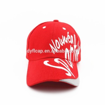 Custom Cartoon Embroidery Floral Premium Golf Caps