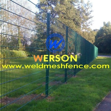 PVC Coated 656 Mesh Panel Fencing