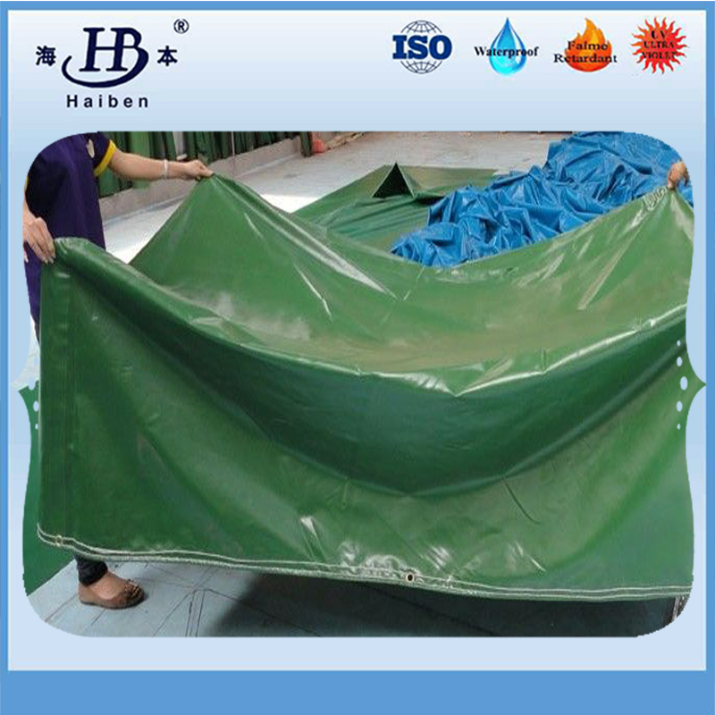 High tensile strength pvc tarpaulin for truck cover