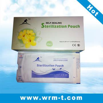 Surgical supply self seal medical sterile pouch