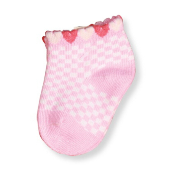 Simple Baby Socks Pink Baby Socks