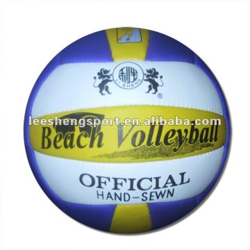 PU beach volleyball hand sewn volleyball