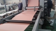 PVC sheet making machine