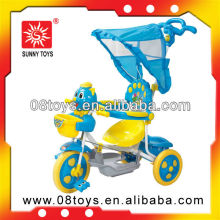 Bright plastic tricycle game car