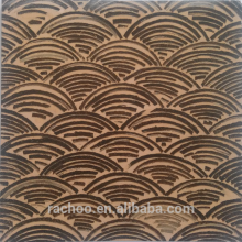 Scale Natural coir coconut shell MOP mosaic tile