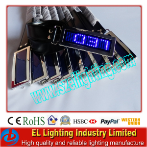 Diamond Frame LED Belt Buckle