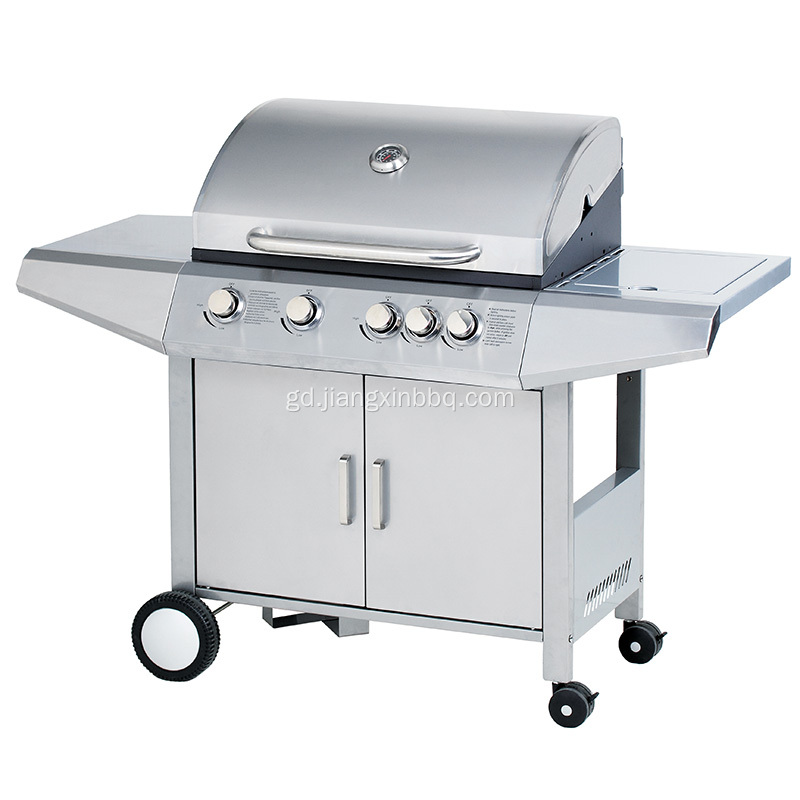 4 Grill BBQ Gas Gas stainless