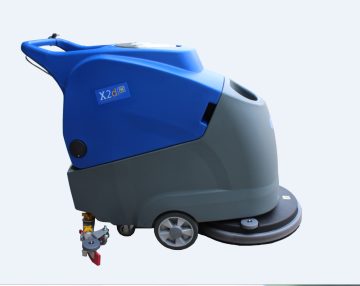 Easy operated small manual floor scrubber dryer,scrubber drier