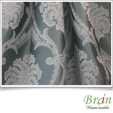 high grade poly jacquard wholesale fabric curtains