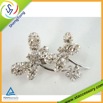 Wholesales flower brooch, crystal brooch, wedding flower brooch