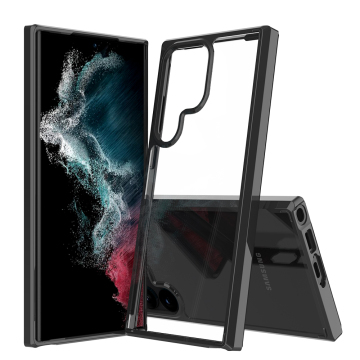 Transparent Acrylic Mobile Phone Case for Samsung Galaxy S23 Ultra/S22 Ultra