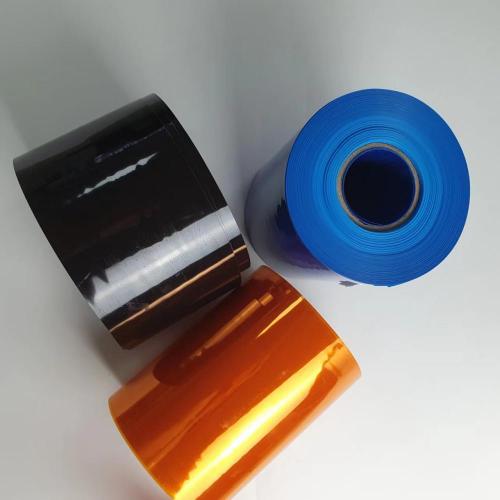 Color blister thermoforming PVC film