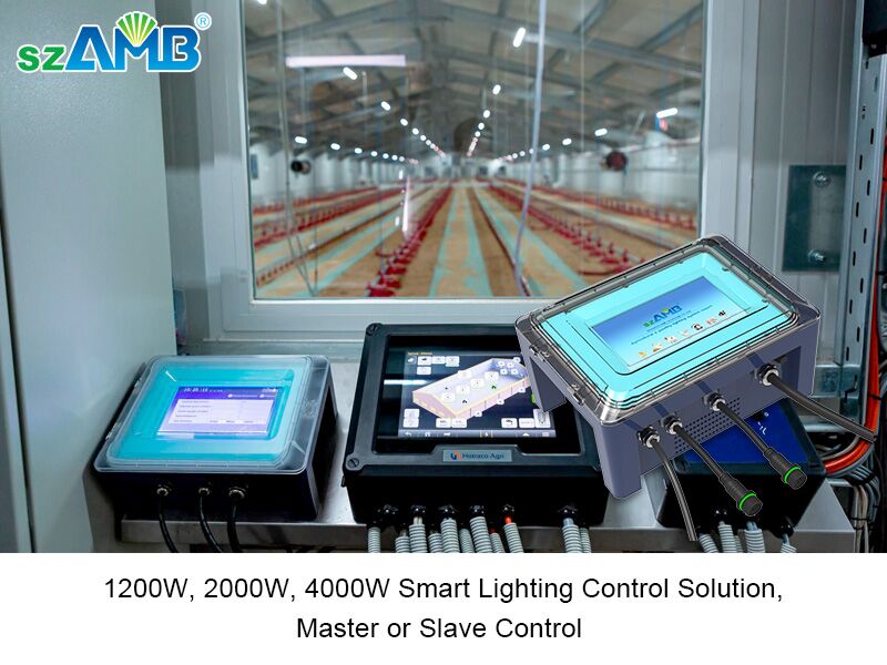 Upgraded IP66 LED Controller 4000watts Programmable 0-10V Signal Dimming