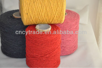 colored carpet yarn fancy carpet yarn recyling carpet yarn cotton blended carpet yarn