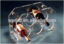 Acrylic bottle display stand