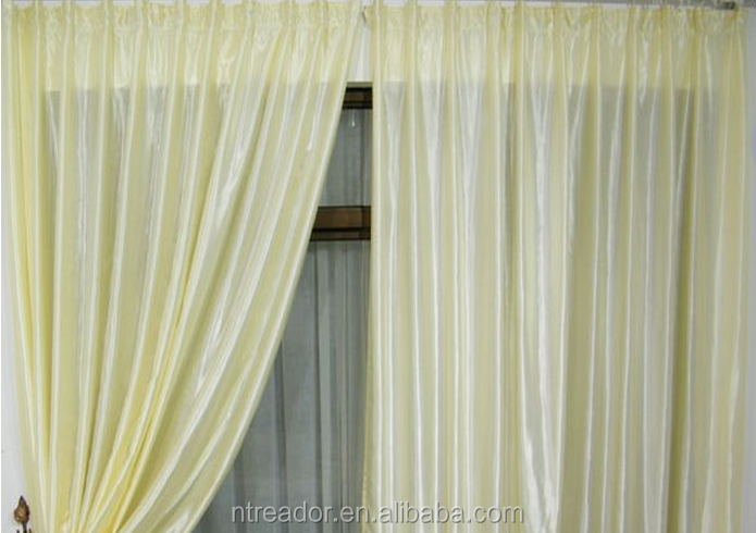 satin curtain wedding decoration living room decoration