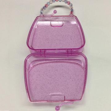 Plastic handbag storage box