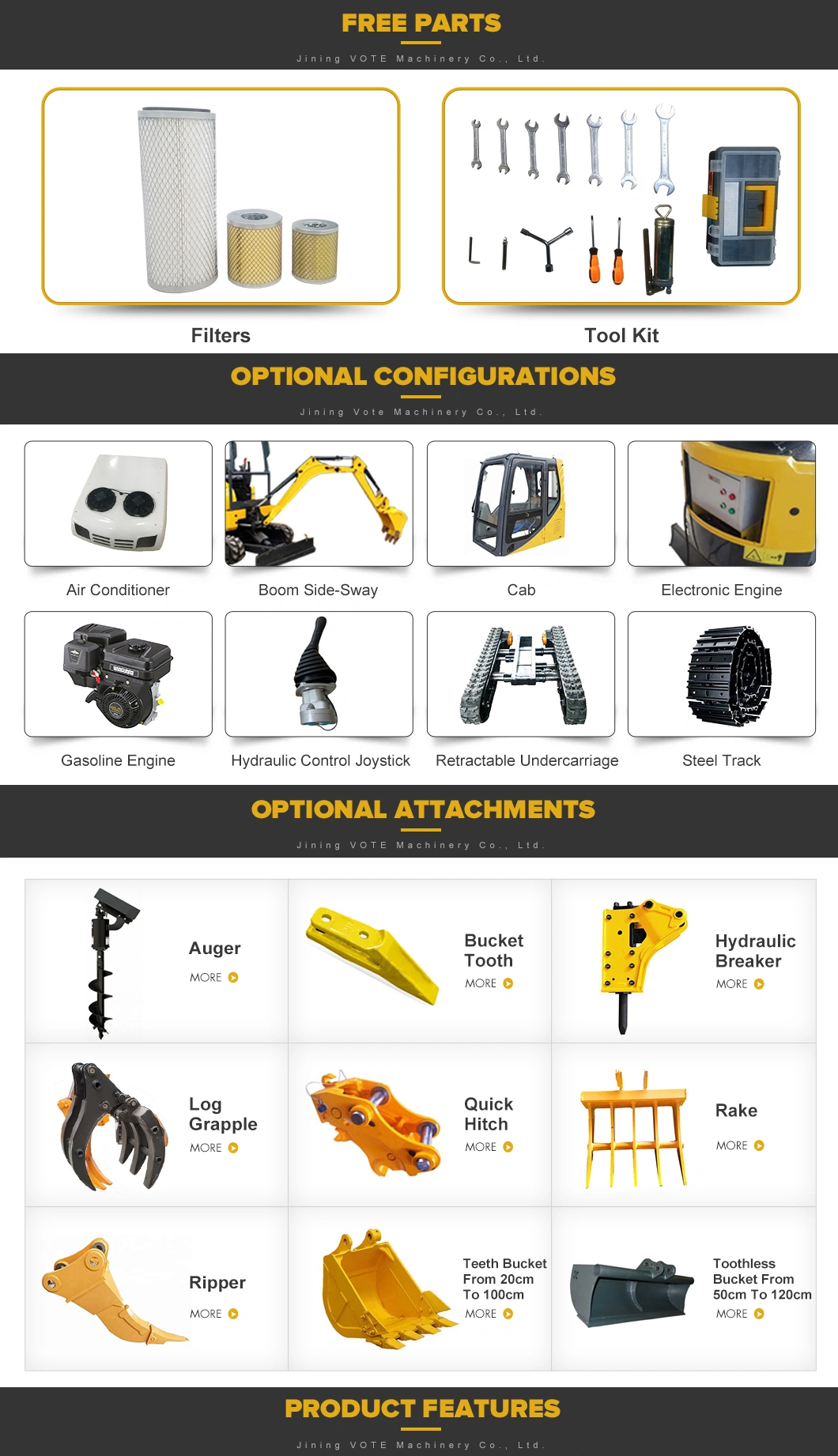 China 1 Ton Excavator for Sale