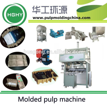 pulp molding machine for making disposable paper plate