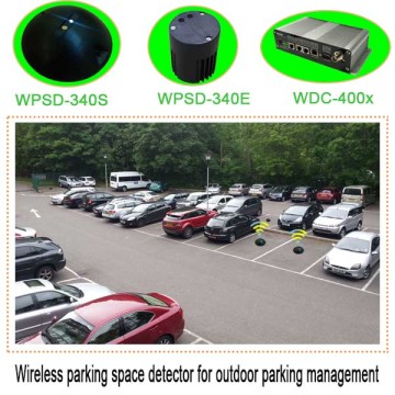 Rosim newest parking slot sensor lora parking space detector for automated car parking system