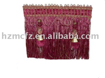 curtain tassel lace