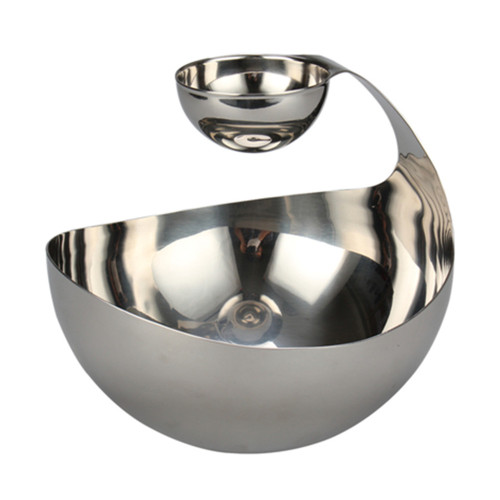 Stainless Steel Mixing Bowl Swan-neck Design For Food