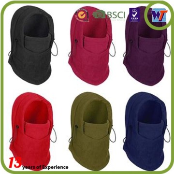 Wholesale colorful ski mask cap fleece winter warm custom balaclava hat