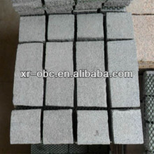 grey stone tiles pavements (Granite pavement)