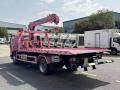 Sinotruck Howo Flatbed Wrecker Truck พร้อมเครน