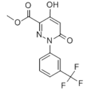 6-hydroxy-4-oxo-1- [3- (trifluorométhyl) phényl] pyridazine-3-carboxylate de méthyle CAS 121582-55-6