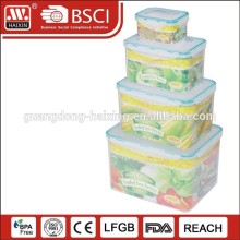 Four sides buckle Food Container, Plastic Product
