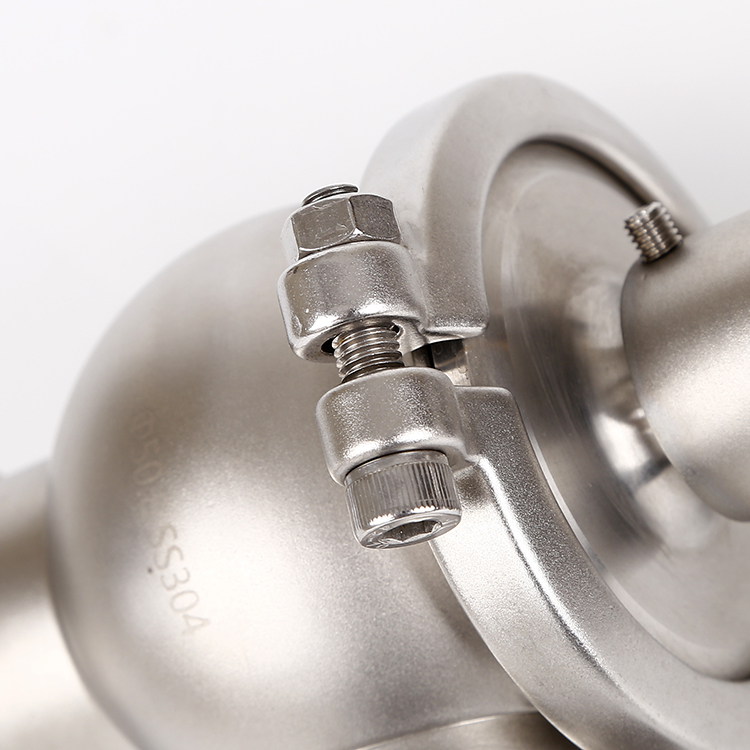 Sanitary Manual Stainless Steel Regulating Valve And Weld Divert Seat Valve