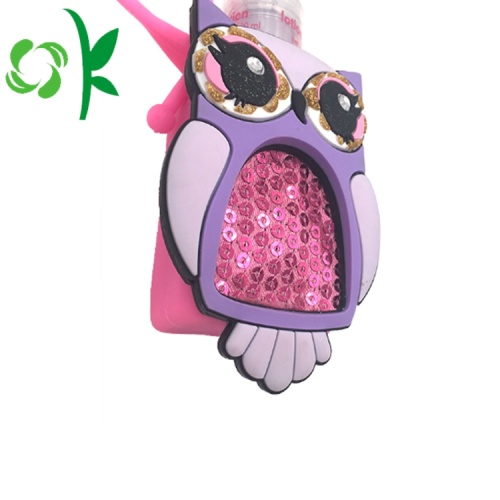 Dekorasi Protector Owl Animal Sanitizer Holder untuk Anak-Anak