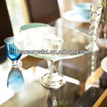 crystal table cake stand dessert plate