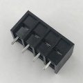 6.35mm pitch power PCB black barrier terminal block