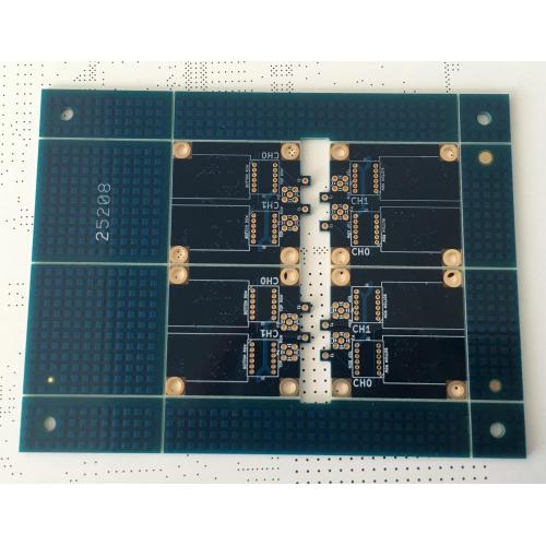 6 layer 1.2mm blue solder PCB