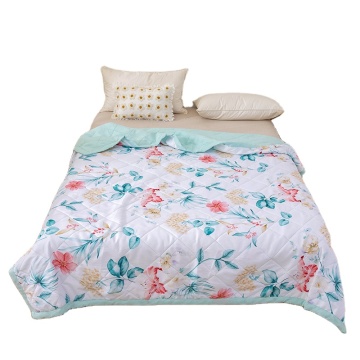 Handmade Printed Summer Quilts Blankets Reversible for Kids