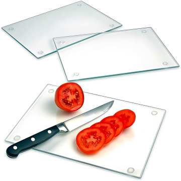 Clean Fruit Glass Cutting Board