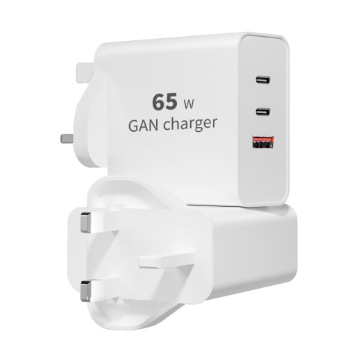 65W 3-Port QC3.0+Type-C USB Wall Charger