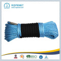 Cuerda de cabrestante UHMWPE de 12 mm con color azul / naranja