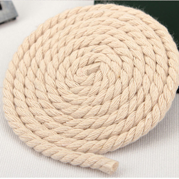 100% Cotton Natural Twisted Cotton Rope