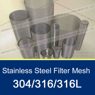 SS 304 Stainless Steel Wire Filter / SS 316 Stainless Steel Wire Filter / Stainless Steel Wire Filter Tool