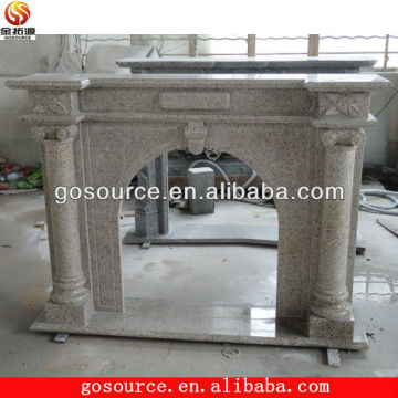 granite fireplace mantels